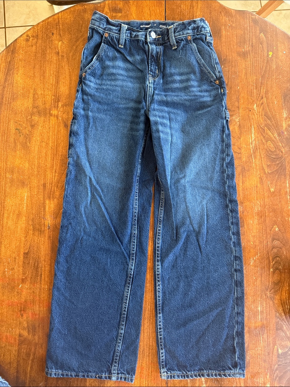 Old Navy Baggy Dark Blue Denim Jeans